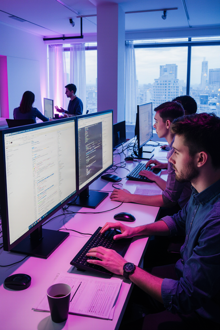 ultra_realistic_photography_of_a_modern_digital_creative_studio_with_3_to_5_professionals_working_o_65uoijs8hp1q5fdxh2ej_14